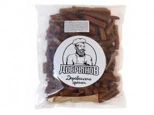 Деревенские гренки с чесноком: Деревенские гренки с аджикой