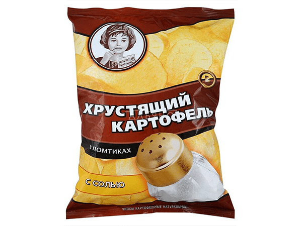 Картофельные чипсы "Девочка" 40 гр. в Твери