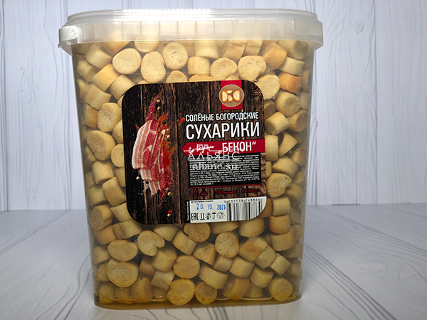 Сухарики с беконом в Твери