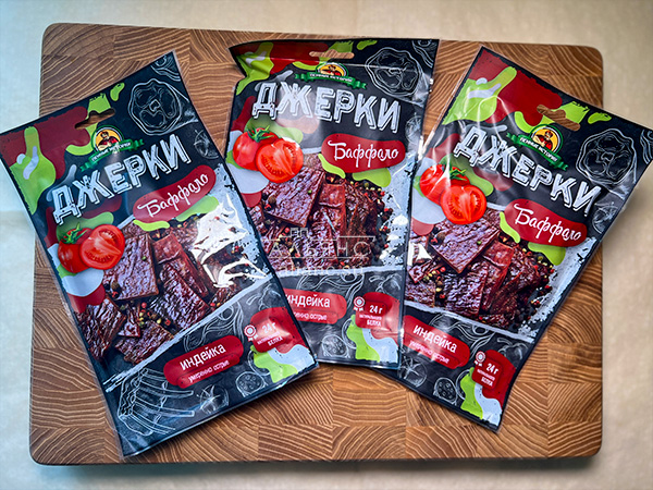Джерки из индейки "Баффало" 45 гр. в Твери