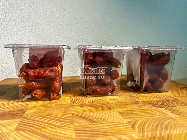 Колбаски МИНИ с сыром с/к (100 гр) в Твери