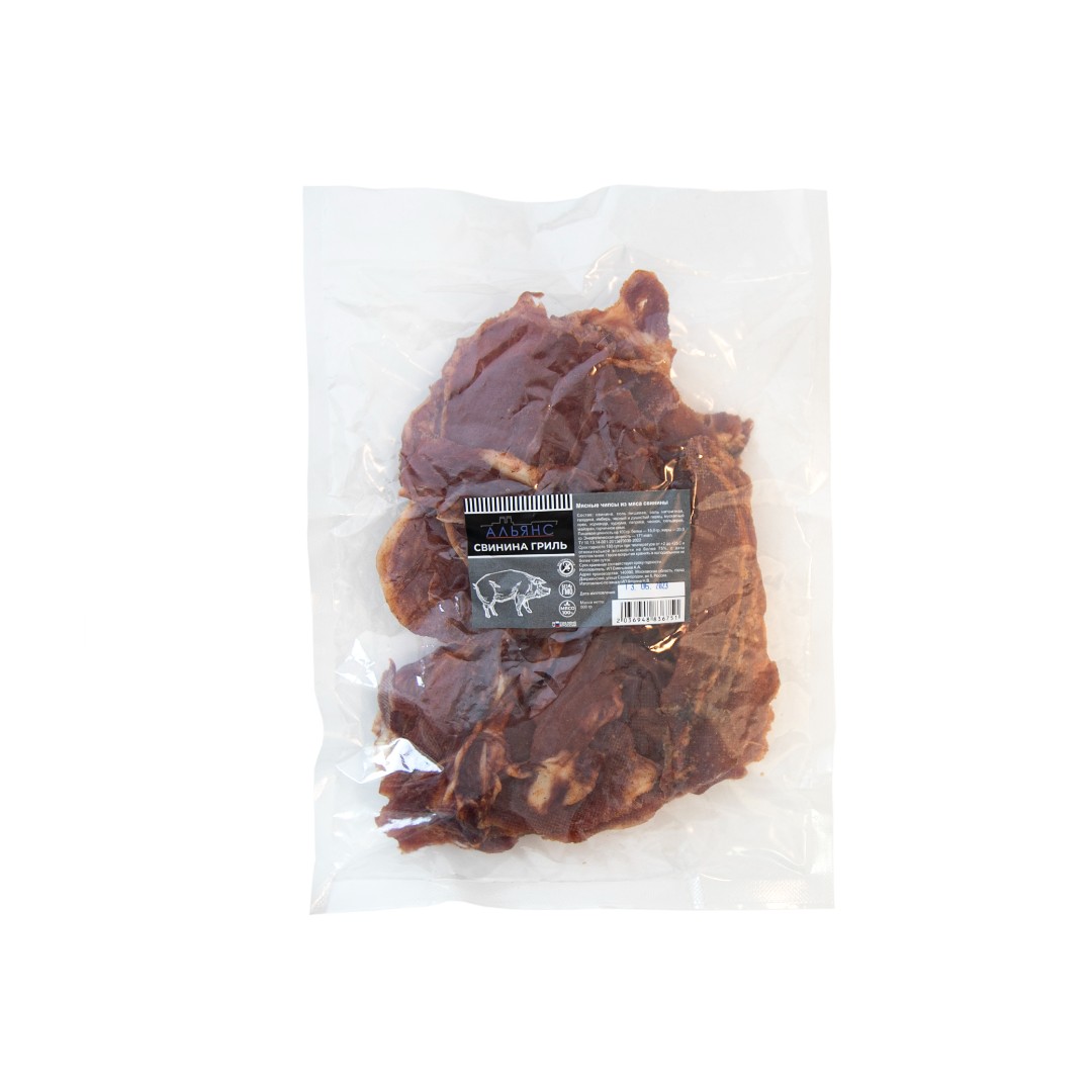 Мясо (АЛЬЯНС) вяленое свинина гриль (500гр) в Твери