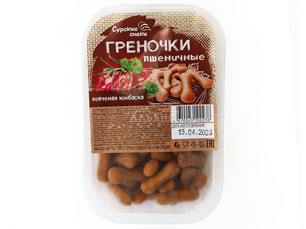 Сурские (ПШЕНИЧНЫЕ) Копченая колбаска (100 гр) в Твери