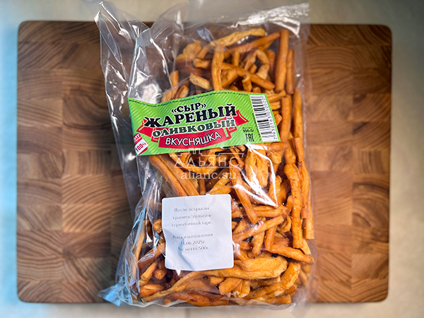 Жареный сыр "ВКУСНЯШКА" (Оливковый) 500гр. в Твери
