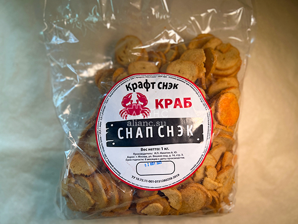 Снапсы ПШЕНИЧНЫЕ "Краб" в Твери