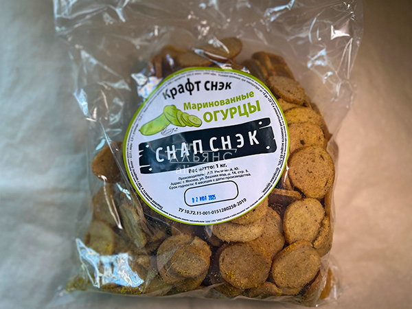 Снапсы ПШЕНИЧНЫЕ "Маринованные огурцы" в Твери