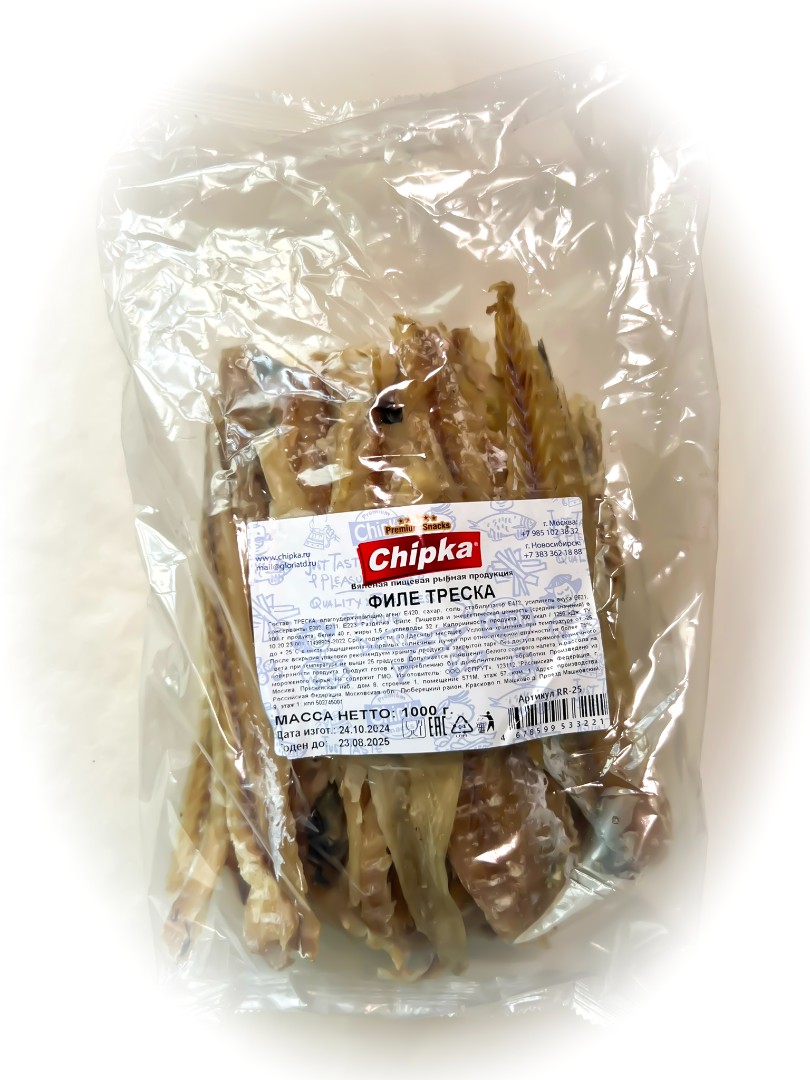 Треска филе (Chipka) 1кг в Твери