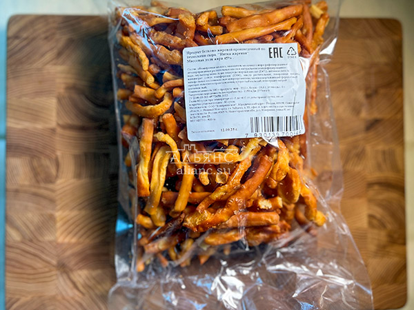 Нитка ЖАРЕНАЯ  Oktobersnack1 кг (сырный продукт) в Твери