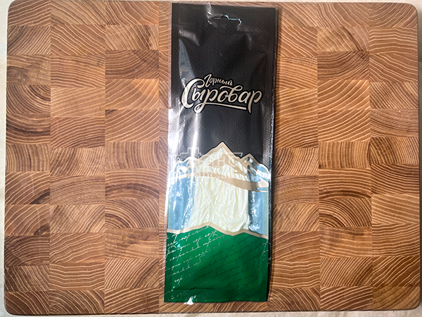 Сыр 60 гр ГОРНЫЙ СЫРОВАР (Паутинка белая с укропом и чесноком) в Твери