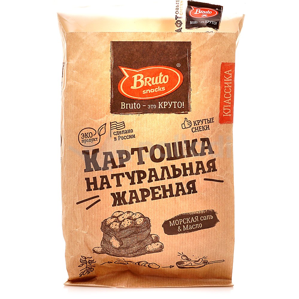Картофель «Бруто» с солью 70 гр. в Твери