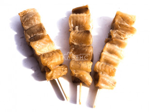 Вяленое мясо: Шашлычок из сома холодного копчения