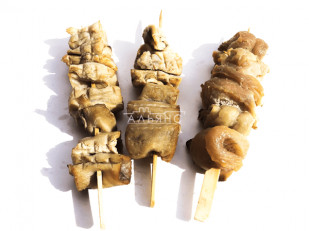 Сельдь Иваси х\к: Шашлычок из щуки холодного копчения