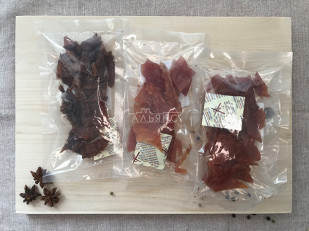 Говядина вяленая (строганина): Рыцарское мясо индейка