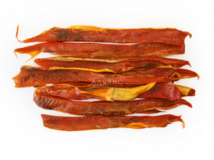 Синец вяленый: Горбуша теша (брюшки) холодного копчения